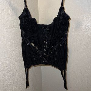 Urban Outfitter Lace Up Corset Top size Large